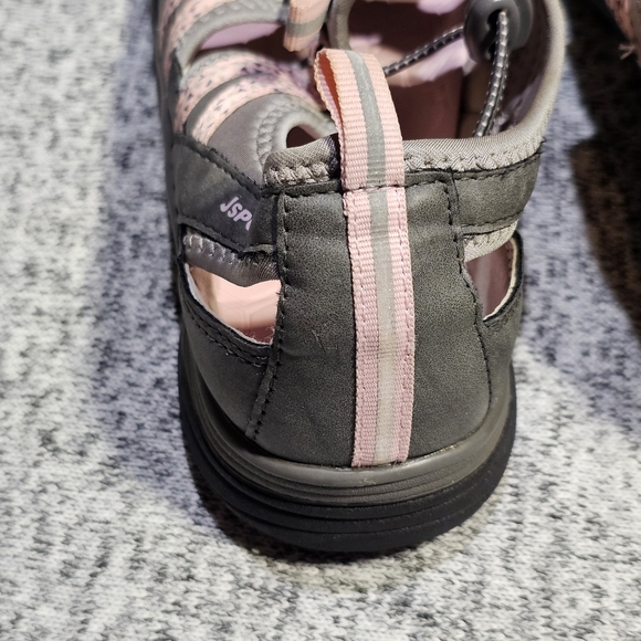 Jsport by Jambu Hiking Shoes Women's Water Ready Shoes Charcoal Pink sz 9 - Picture 7 of 10